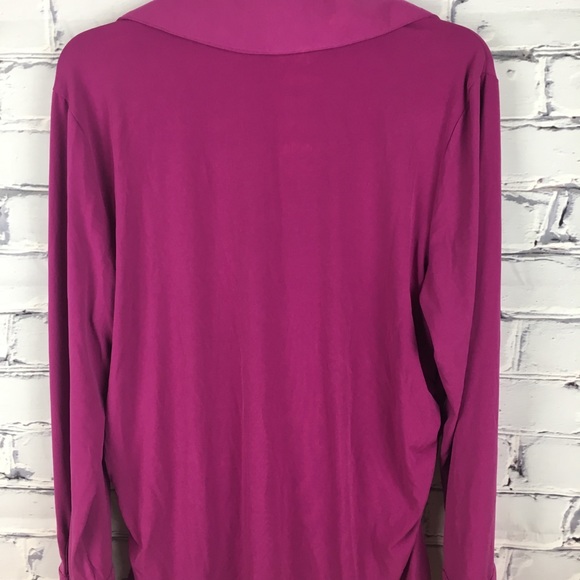 Beautiful blouse vibrant pink color, size XL - Picture 2 of 4